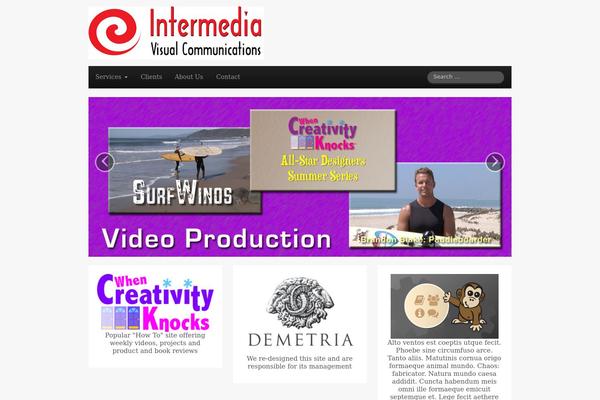CyberChimps theme site design template sample
