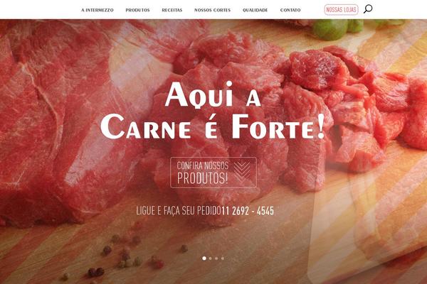 Intermezzo theme site design template sample