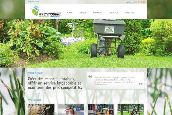 intermodale.ca site used Progressio