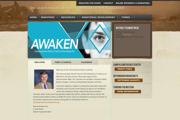 Light of Peace theme site design template sample