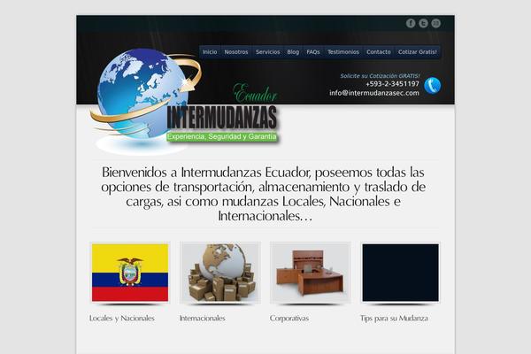 Options theme site design template sample
