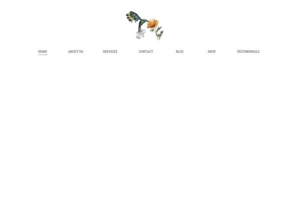 Aqua theme site design template sample