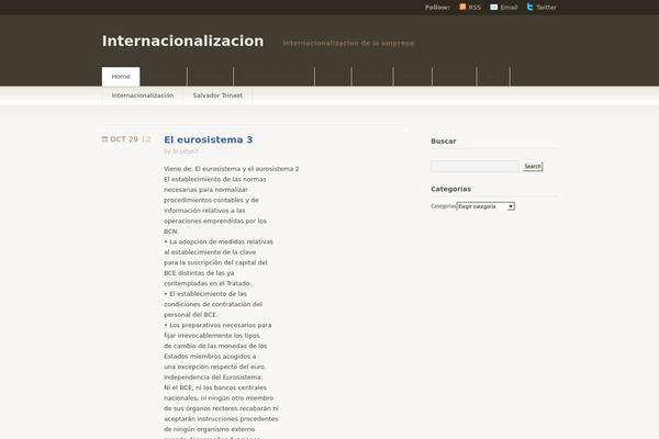 Titan theme site design template sample