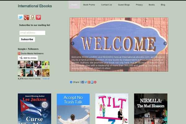 discover theme site design template sample