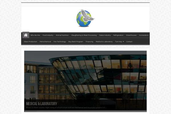 Sahifa theme site design template sample