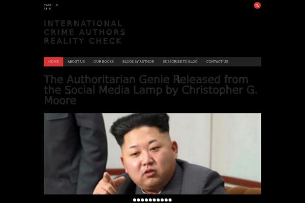 The Newswire theme site design template sample