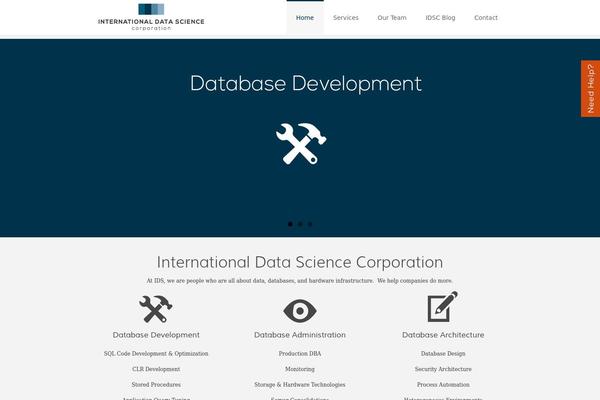 Quickstep theme site design template sample