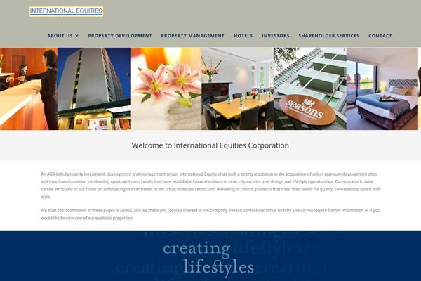 Site using Ocean-portfolio plugin