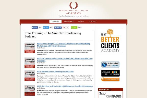 proframework_child theme websites examples