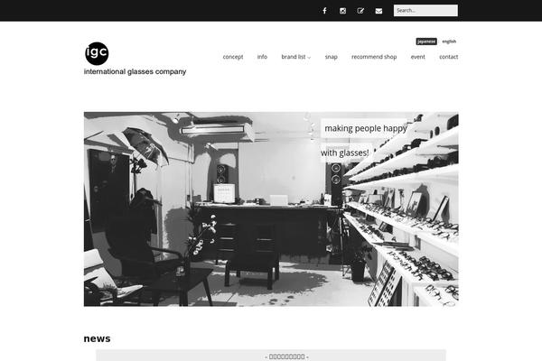 Original theme site design template sample