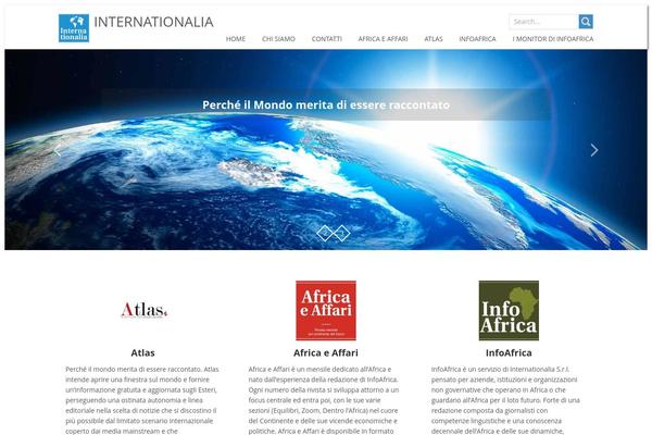 Torch theme site design template sample