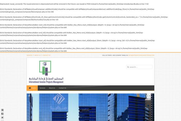 Corporative theme site design template sample