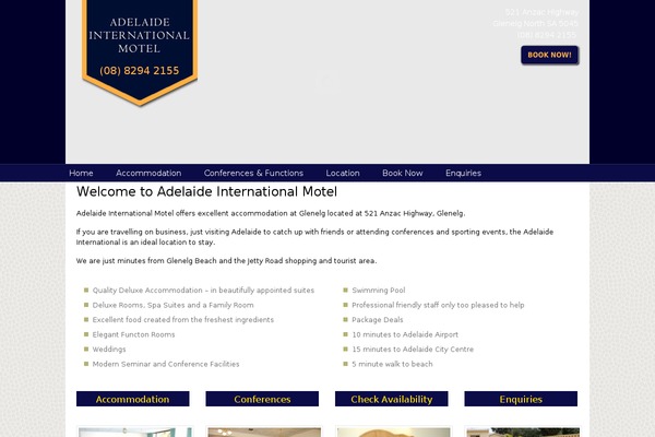 Site using Gdlr-hotel plugin