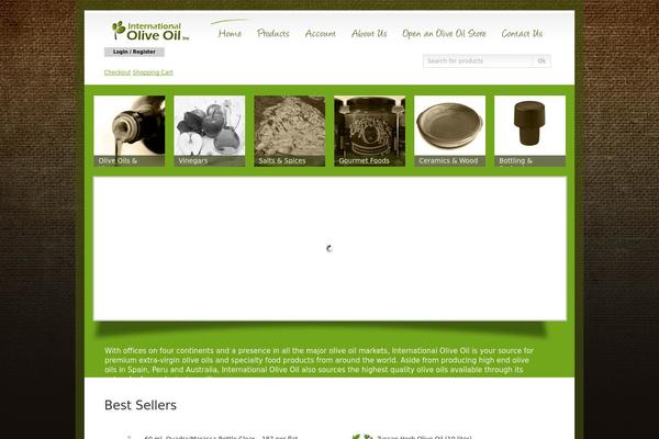 Oliveoil theme site design template sample