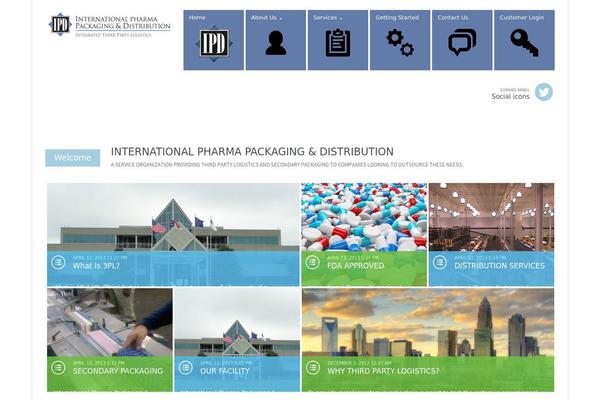 One Touch theme site design template sample