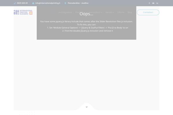 Bauer theme site design template sample