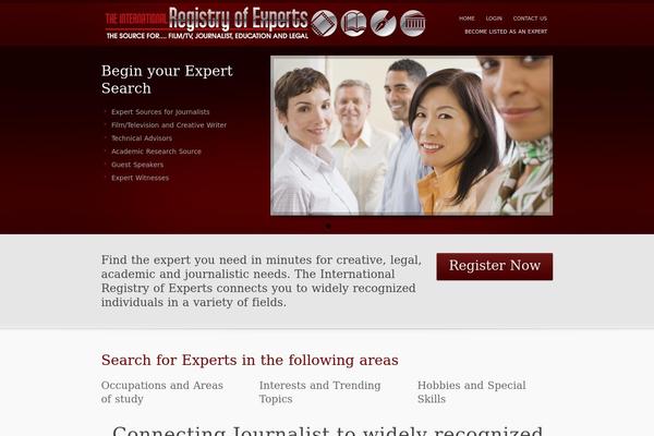 inFocus theme site design template sample