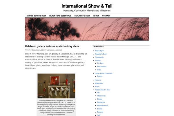 Coraline theme site design template sample