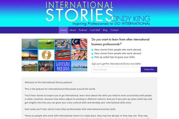 internationalstories.com site used NewsCard