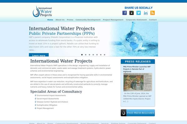 internationalwaterprojects.com site used Iwp