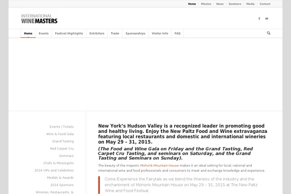 Enfold theme site design template sample