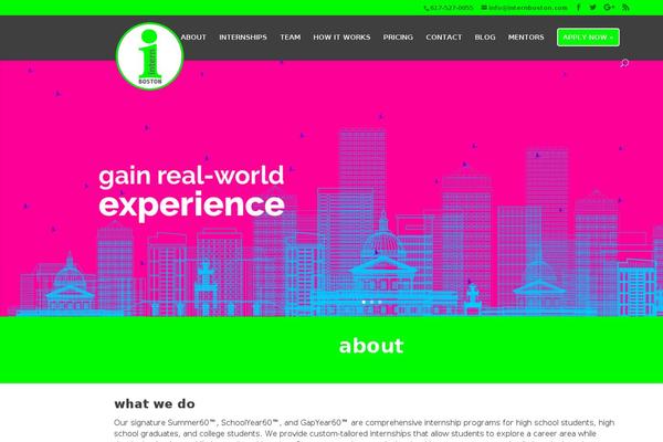 Site using Scroll Triggered Boxes plugin