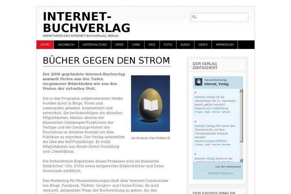 Site using My Twitter Widget plugin