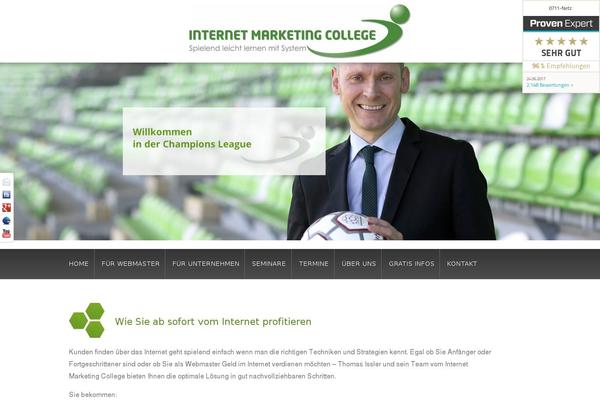 Custom-code theme site design template sample