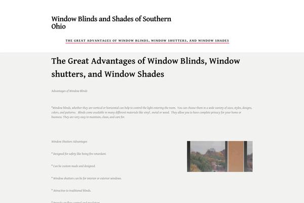 Ginkaku theme site design template sample