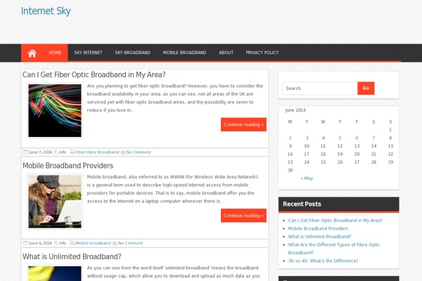 Magazine Style theme site design template sample