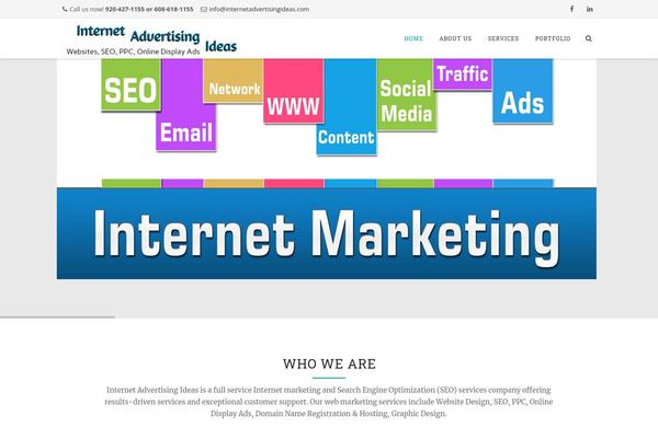 Howes theme site design template sample