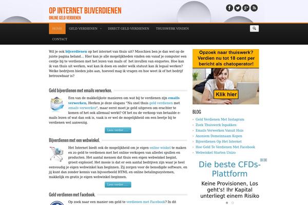 Elegantbiz theme site design template sample
