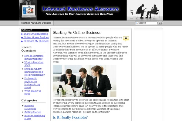 Sem Reloaded theme site design template sample