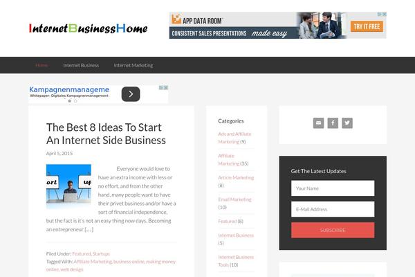 Site using Genesis Layout Extras plugin
