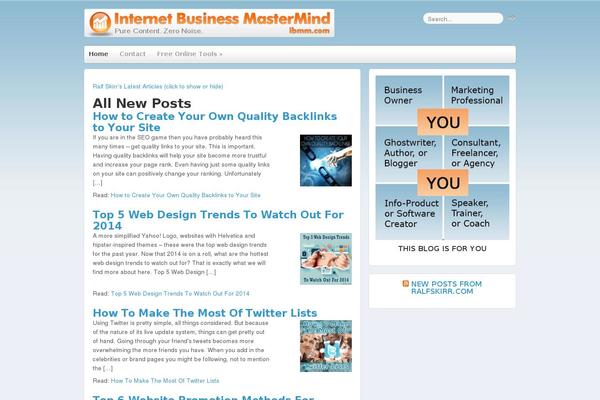 Site using Really Simple Share plugin