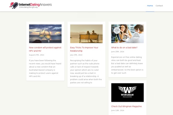 internetdatinganswers.com site used Blogphix