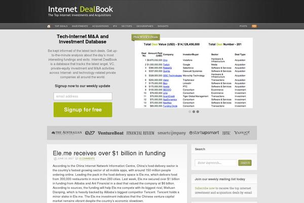 Headlines theme site design template sample