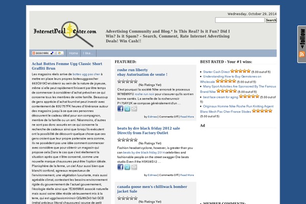 Cms theme site design template sample