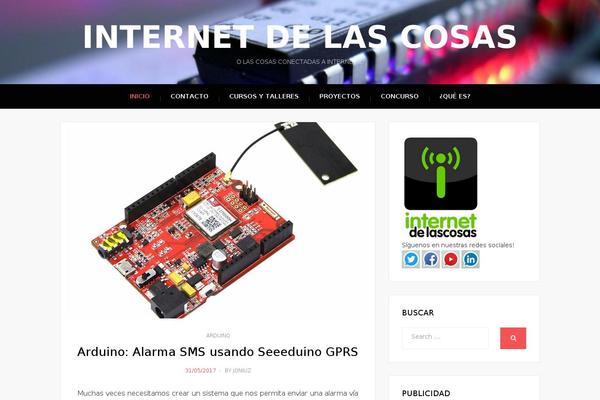 Site using Tweet Blender plugin