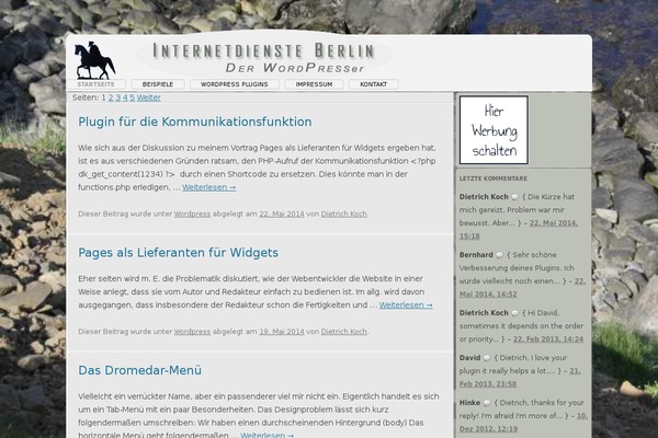 Site using Ap-mega-menu plugin