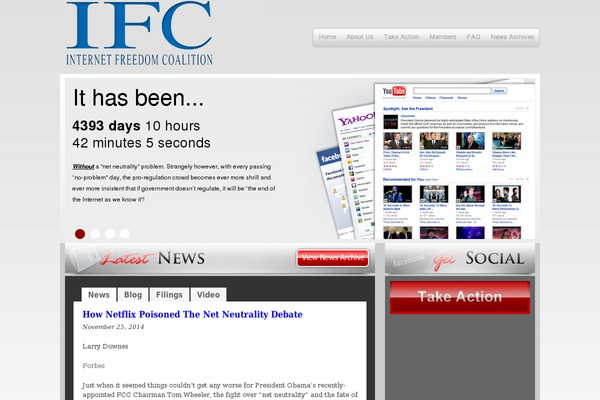 Ifc theme site design template sample