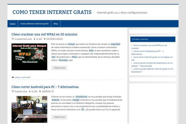 Smartline Lite theme site design template sample