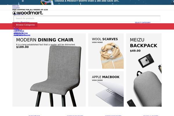 interneth.ru site used Woodmart-child