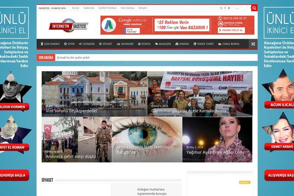 Site using Döviz Bilgileri plugin