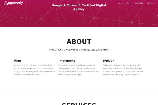 Foundry-child theme site design template sample