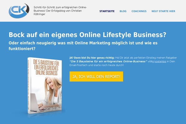 internetmarketing-infoblog.de site used Bloggo