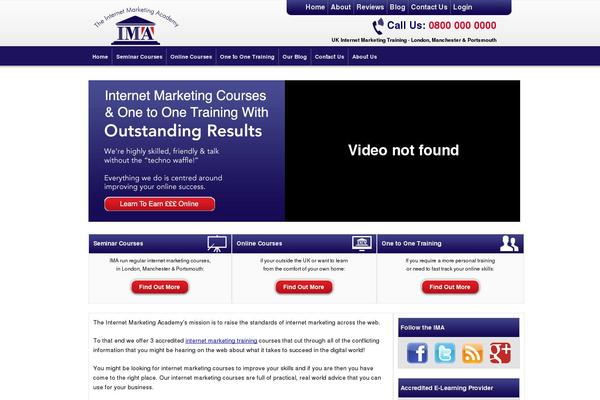 internetmarketingacademy.com site used Imatheme