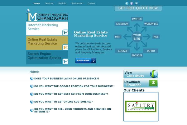 internetmarketingchandigarh.com site used Yoo_neo_wp