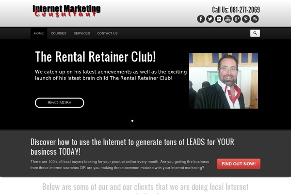 Elegantbiz theme site design template sample
