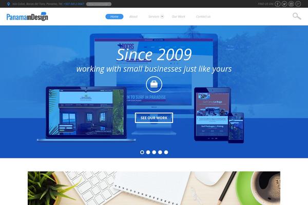 Do-biz theme site design template sample